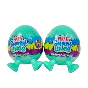 ✅️ROBLOX Piñata Smashlings Rainbow Pod Surprise Figures With DLC Code 2 Pack